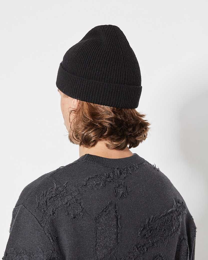 Шапка A-Cold-Wall Ribbed Structure Beanie Black