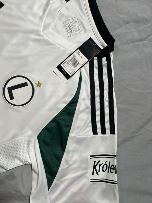 Legia Warszawa Koszulka Adidas L Czerwono-Biało, Nowa z Metką,