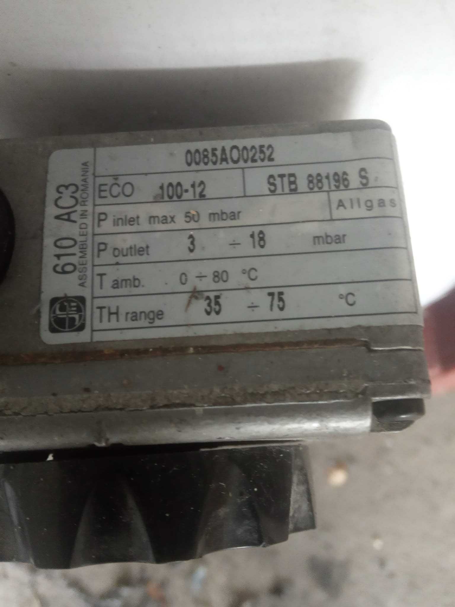 Zbiornik podgrzewacz wody gazowy na ciepła wodę Termica, 120 l.