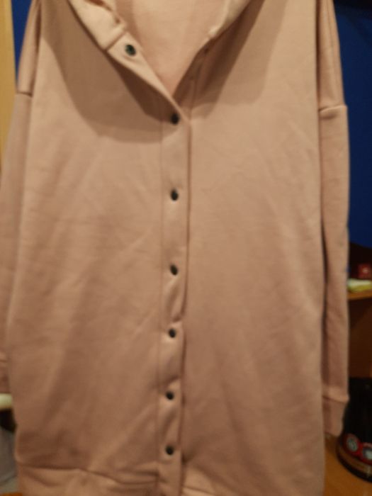 Костюм-трійка - кардиган тринитка на флісі, майка і лосіни рубчик