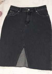 Стильна жіноча джинсова юбка H&M