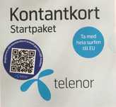 Zarejestrowany Aktywowany  Starter Szwecja Telenor