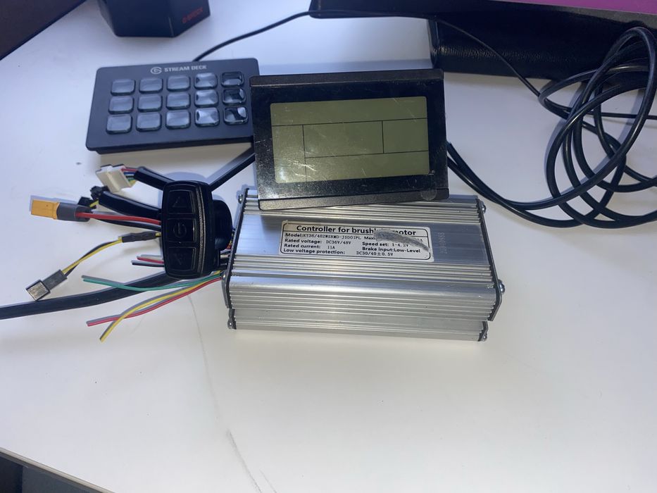 Контролер Kunteng KT 36-48V 500W 22A для LCD