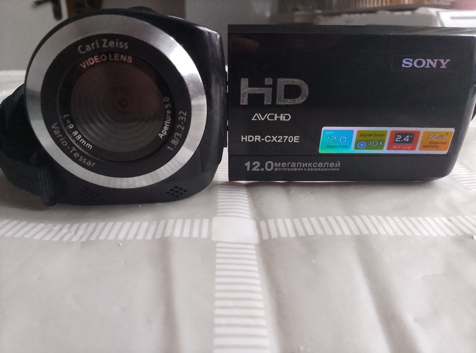Відеокамера sony
