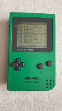 Konsola Nintendo GameBoy Pocket zielony z grami