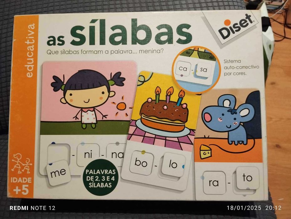 Jogo ducativo - As sílabas - Diset