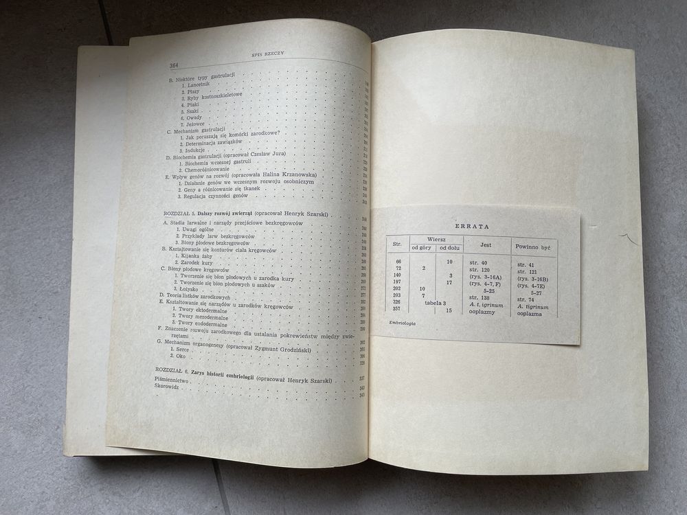 Embriologia Grodziński Jura Krzanowska Szarski