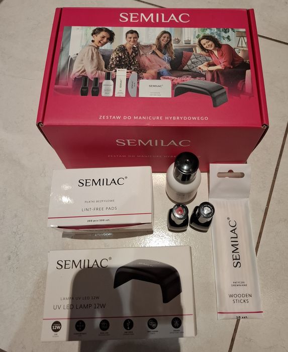 Semilac zestaw do manicure hybrydowego