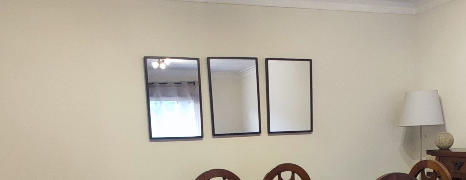 3 espelhos de sala