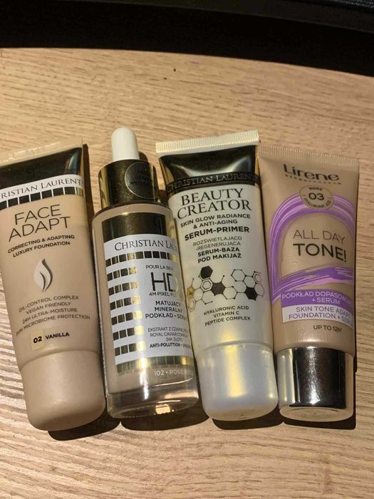 Christian Laurent Lirene x 4 szt serum primer podkłady okazja