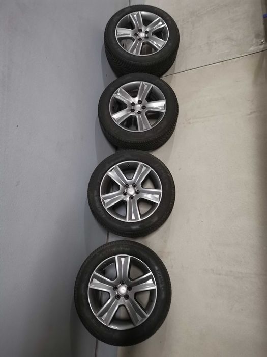 Kompletne koła, felgi aluminiowe 17", opony 215/55/R17