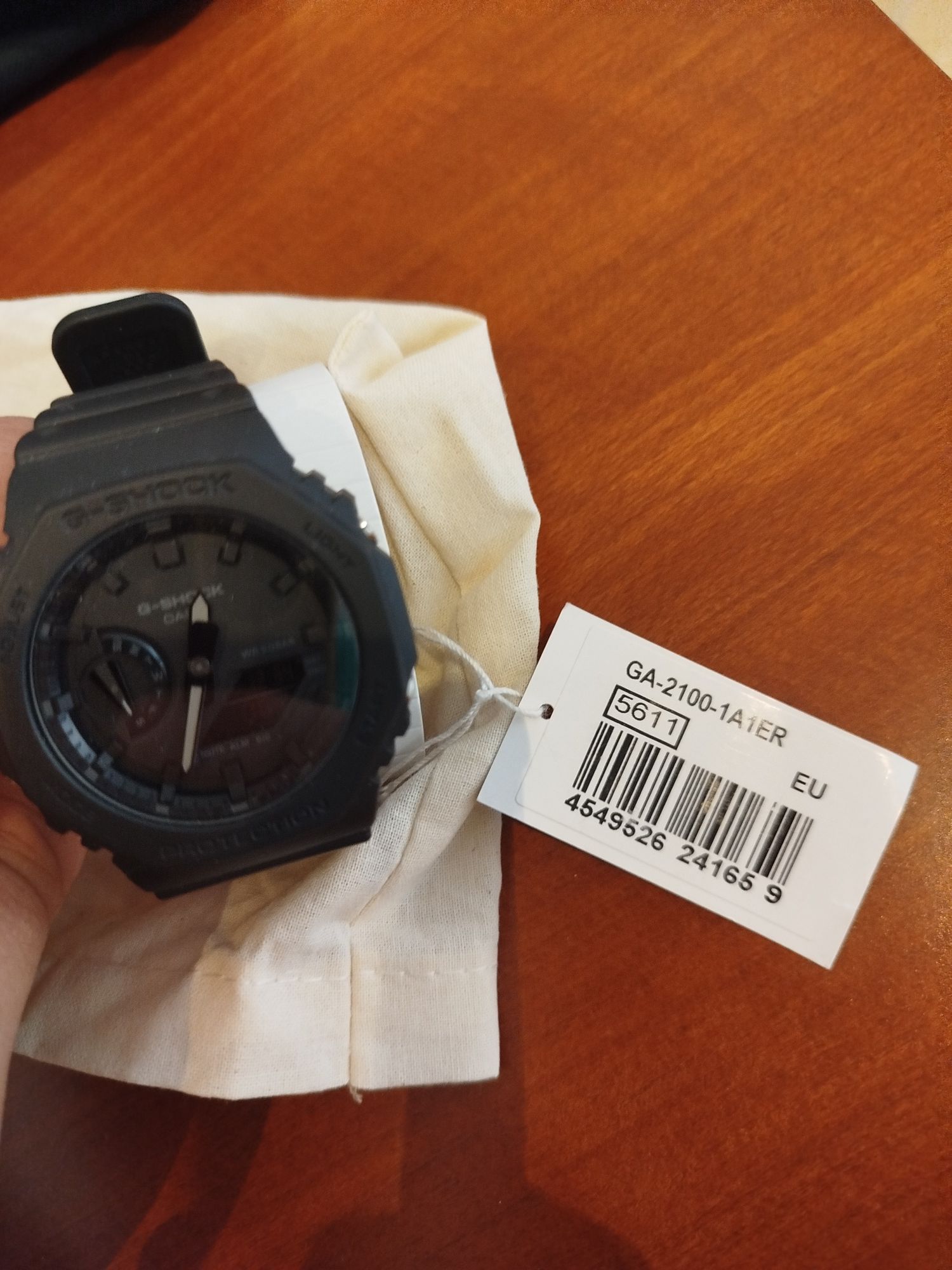 Casio GA-2100-1A1ER GShock Novo