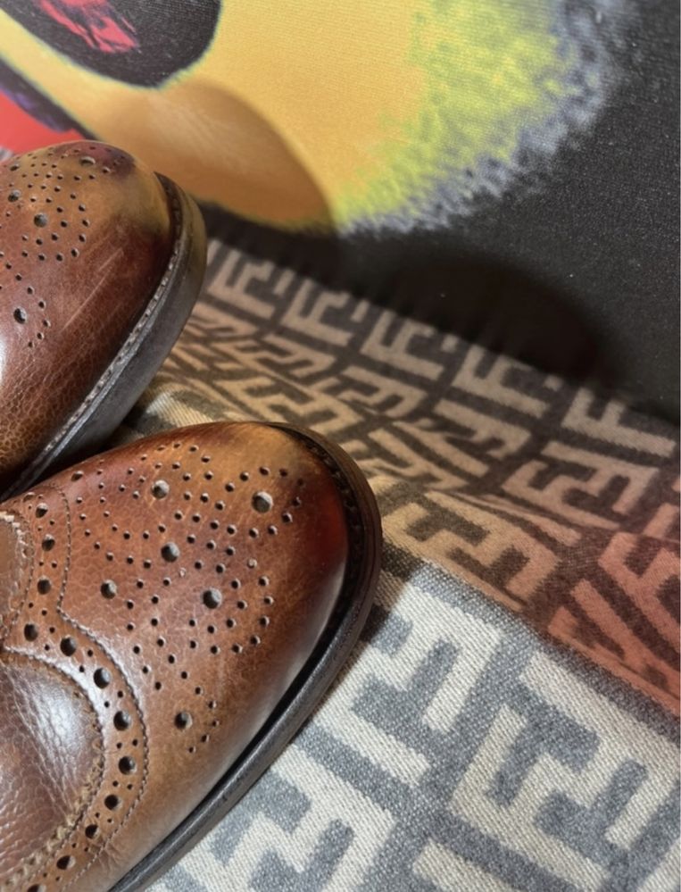 Sapatos em Pele Massimo Dutti
