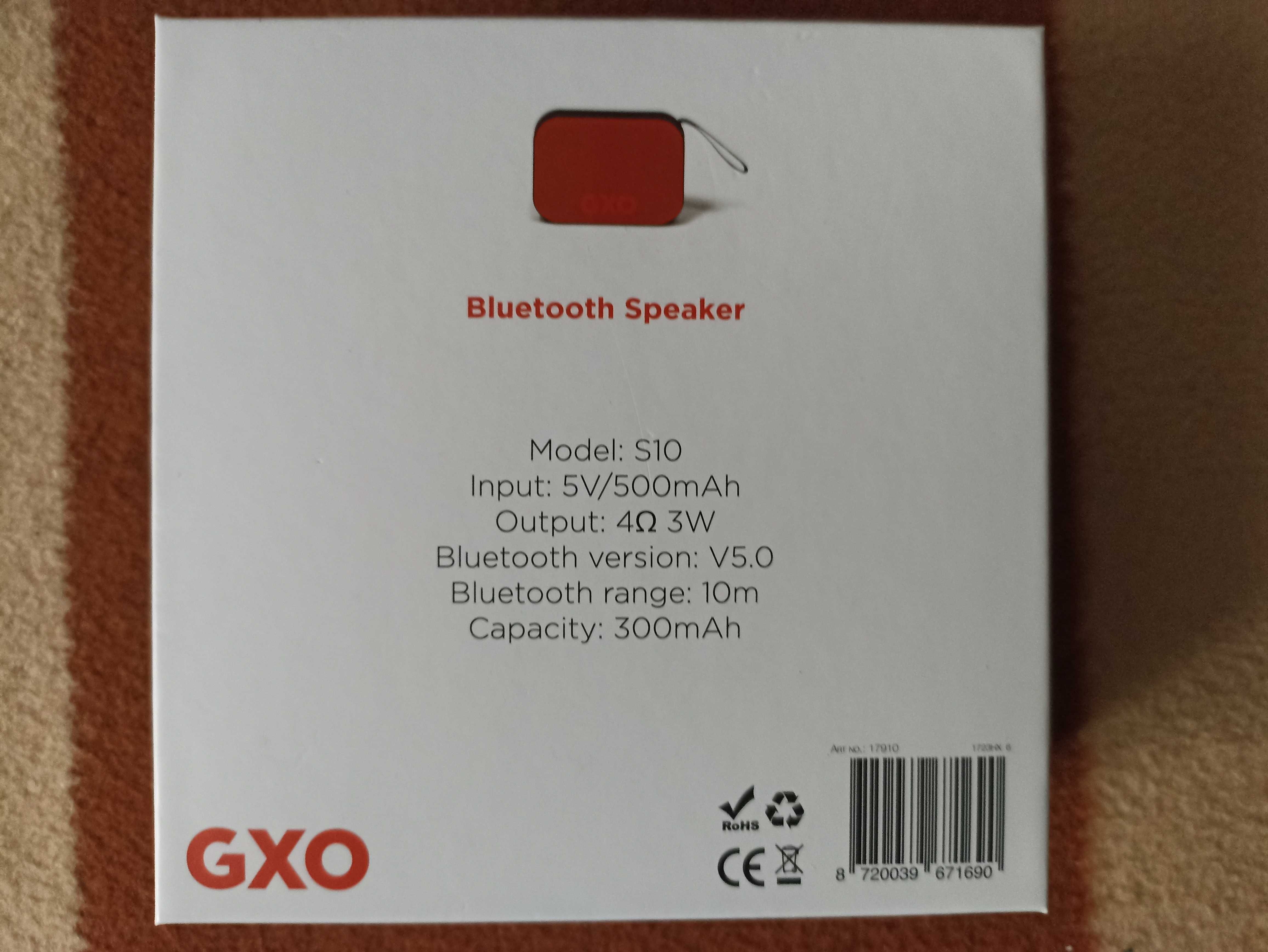 Głośnik Bluetooth przenośny, model: S10