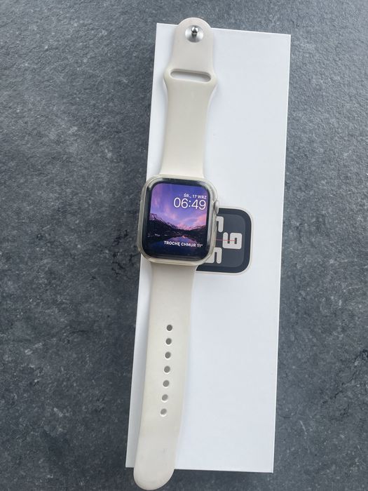 Apple watch se gps beżowy 44 mm . Super stan