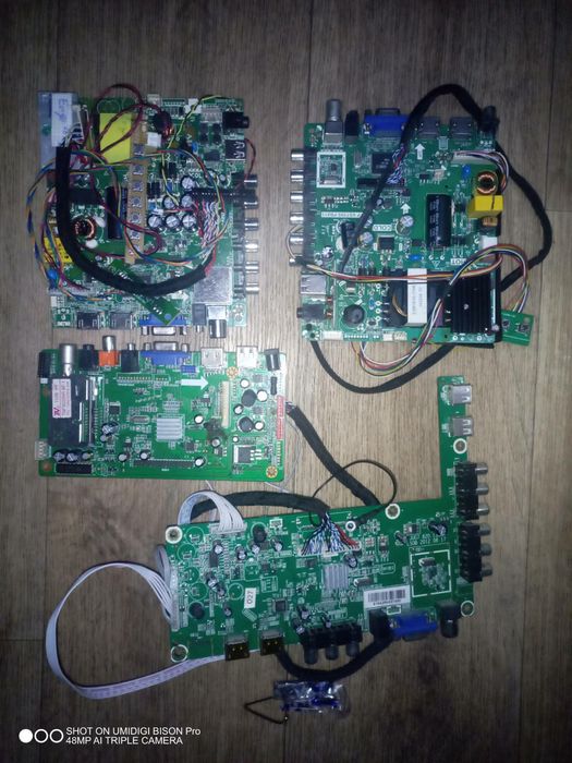 Разборка телевизора с разбитыми матрицами