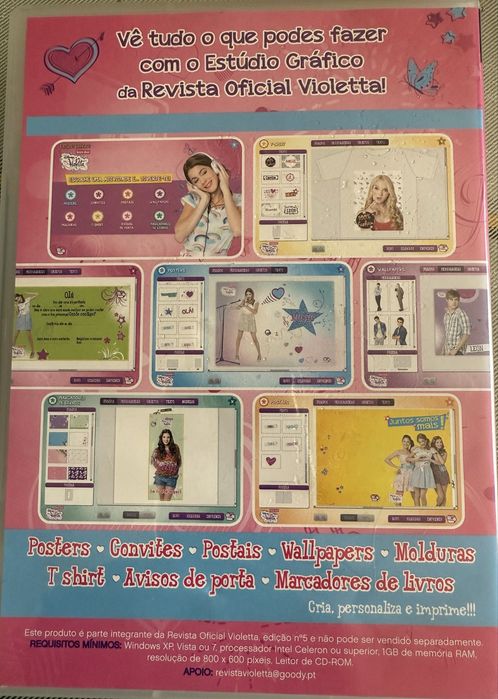 Vende-se DVD Violeta