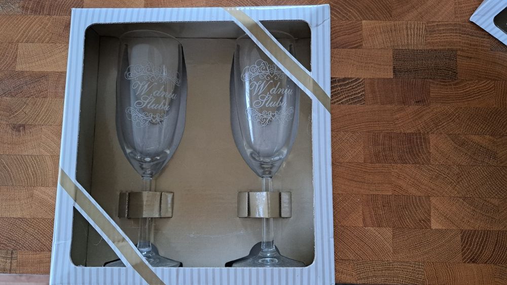 Kieliszki prezent na ślub