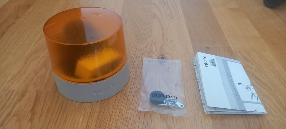 Somfy lampa sygnalizaxyjna kogut nie używany