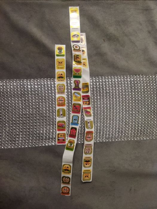 Naklejki biedronka produkciaki gang produkciaków koszyk kasa 34