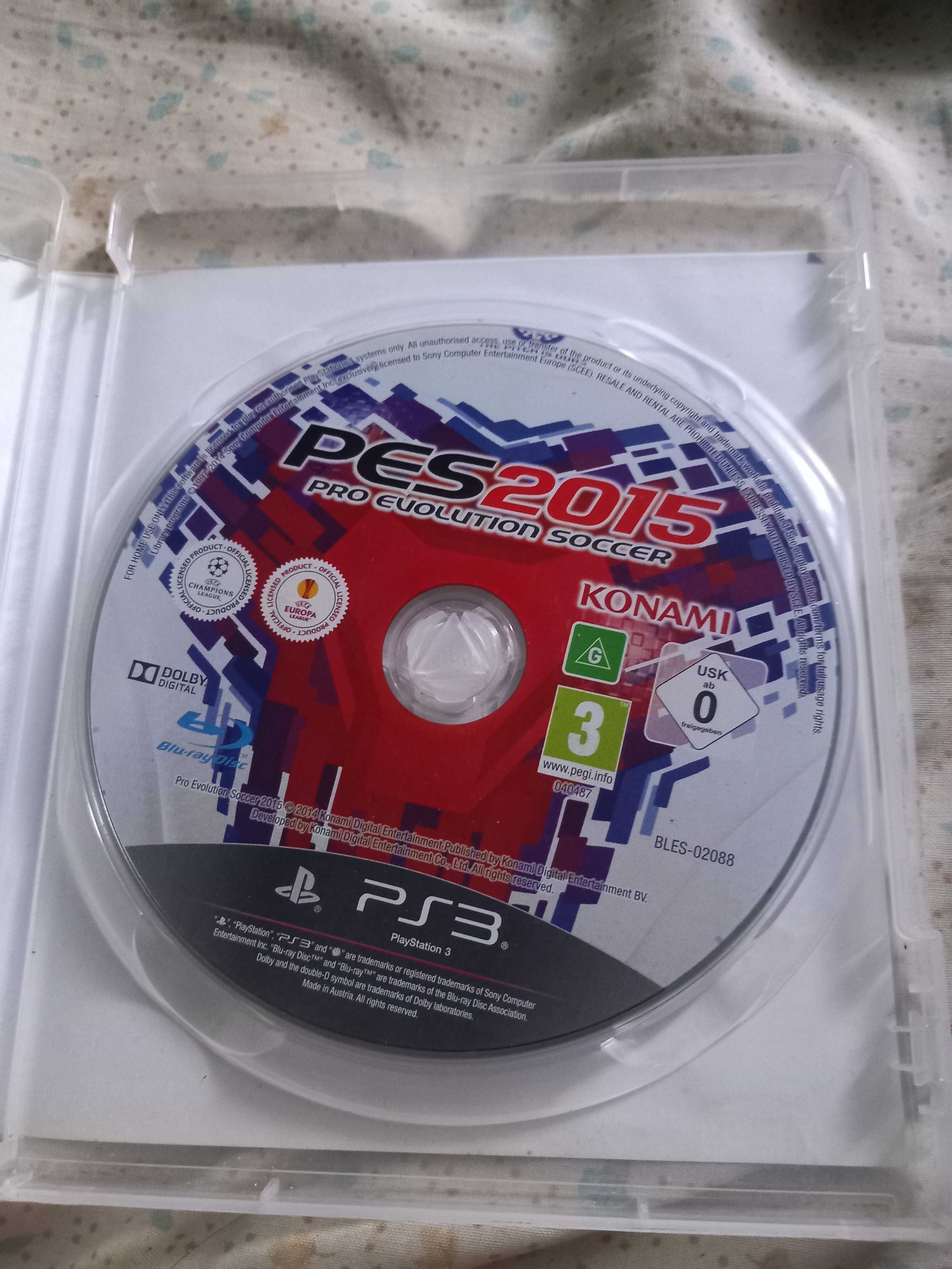 Pes 2015 jogo ps3