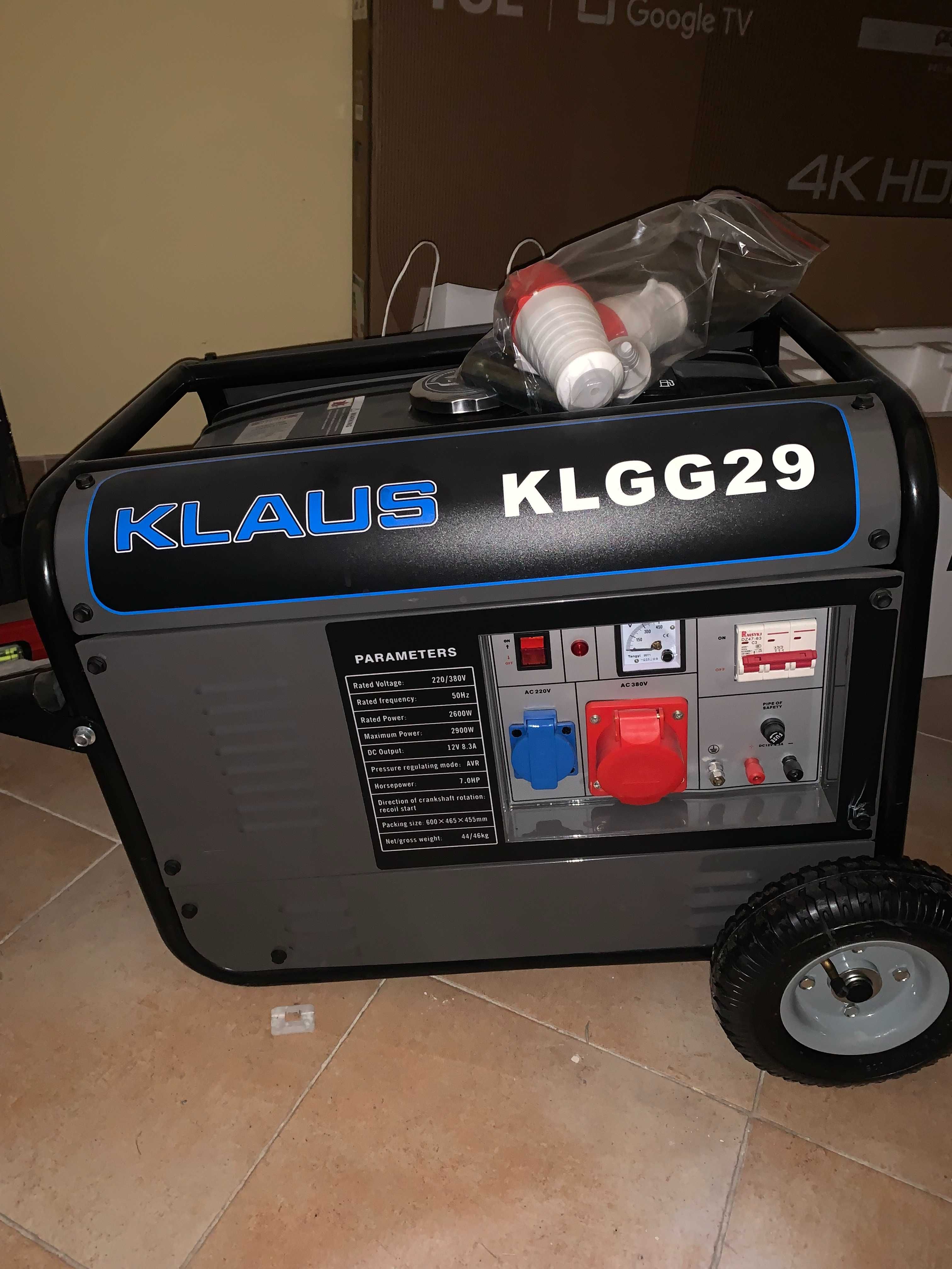 agregat prądotwórczy KLAUS KLGG29
