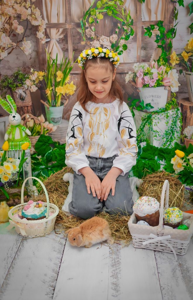 Вишиванка на дівчинку 122 р