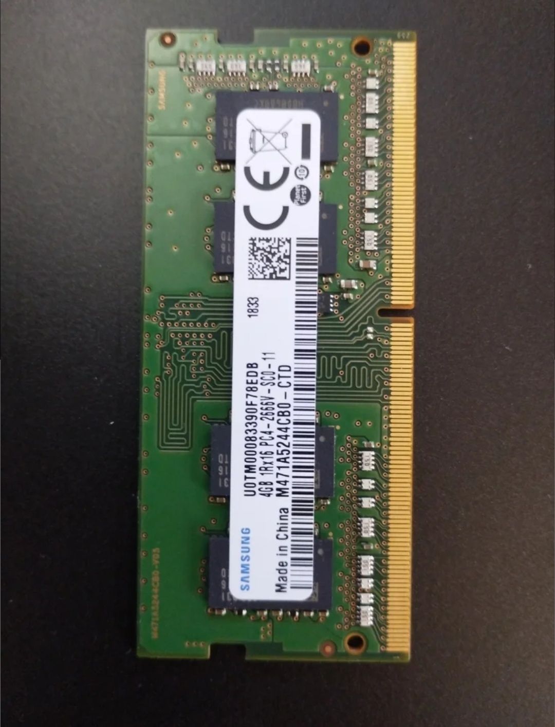 Memória Ram 4Gb DDR4 Samsung