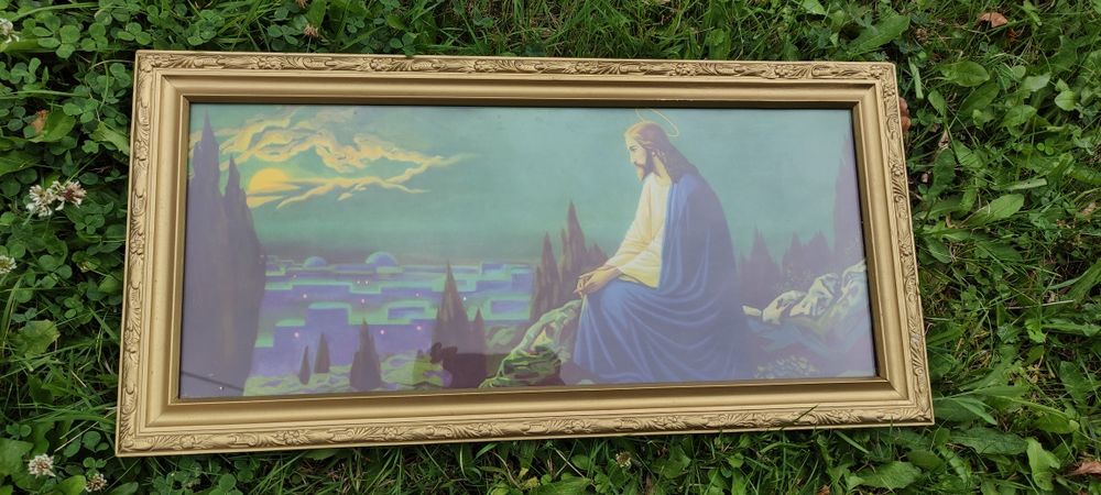 Obraz Jezus na górze oliwnej