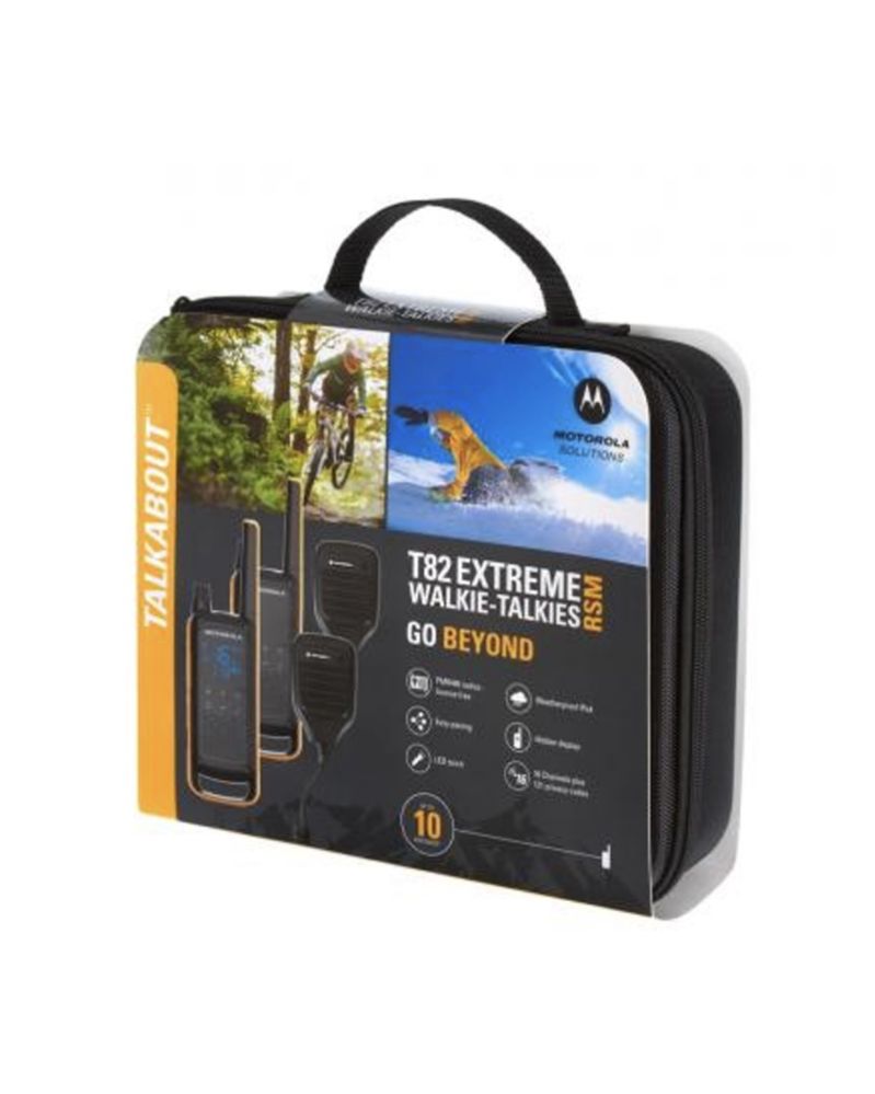 Рация Motorola TALKABOUT T82 Extreme TWIN Yellow/Black (5031753007171)