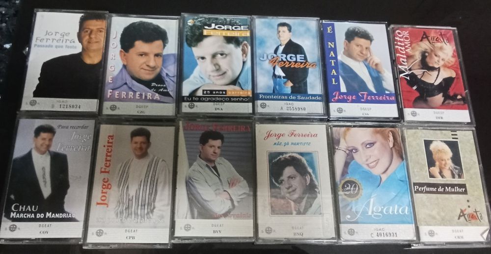 Cassetes Antigas Originais 2€