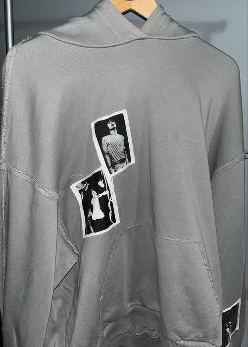 Raf simons type pached hoobie