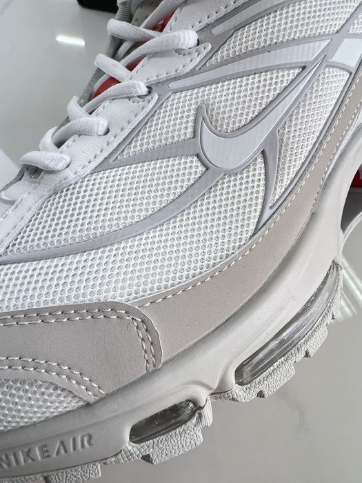 Кросівки Nike Air Shox TL x Supreme Grey / Red