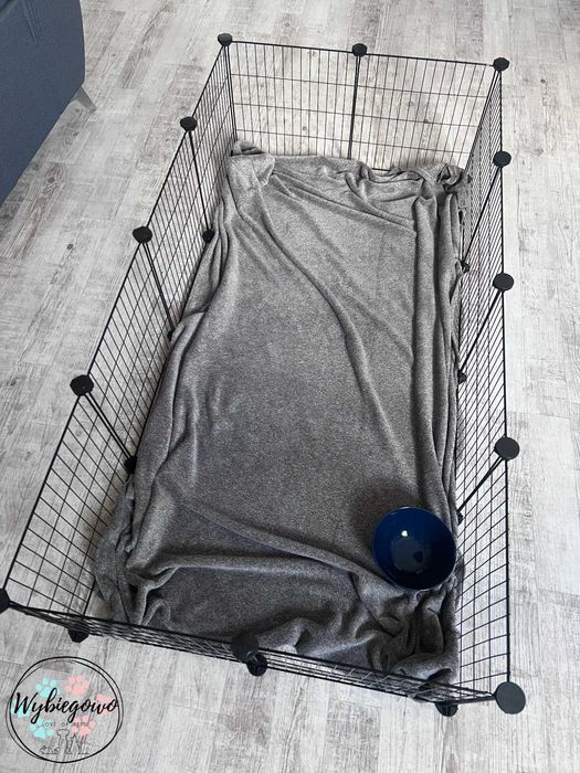 Wybieg kojec klatka dla gryzoni królika świnki 12 kratek duża NOWA