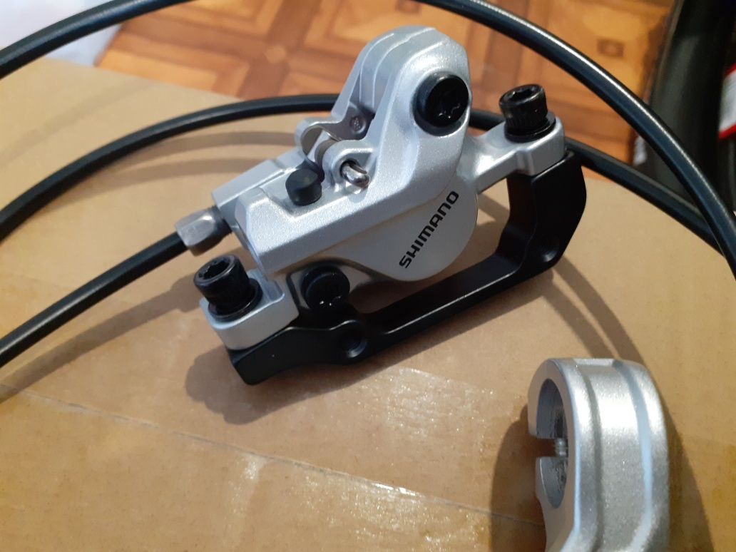 ВЕЛОсипедный гидравлический дисковый тормоз задний Shimano ALIVIO.