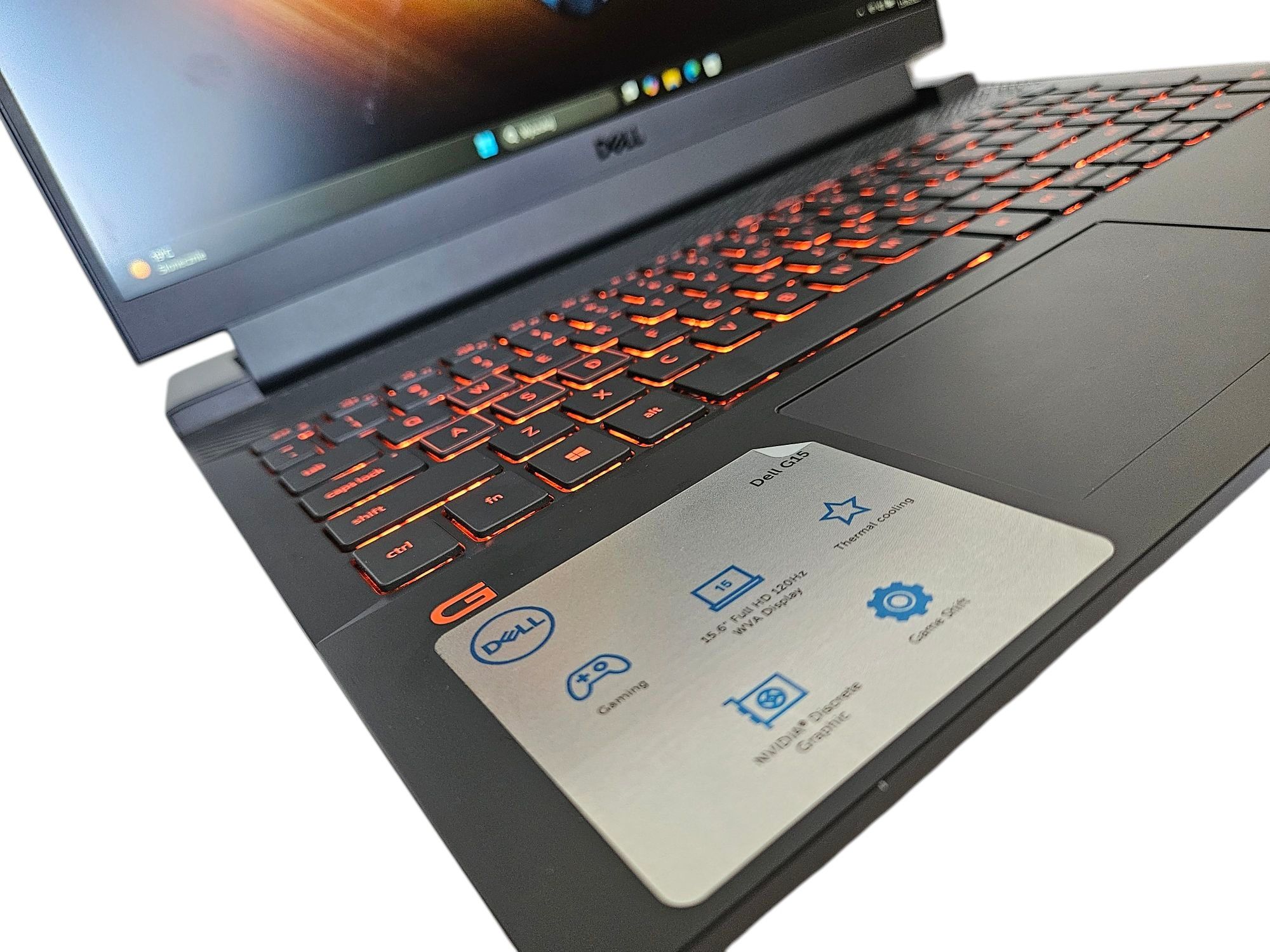 Laptop gamingowy Dell G15 RTX 3060 i7 10th SSD 512GB RAM 16GB