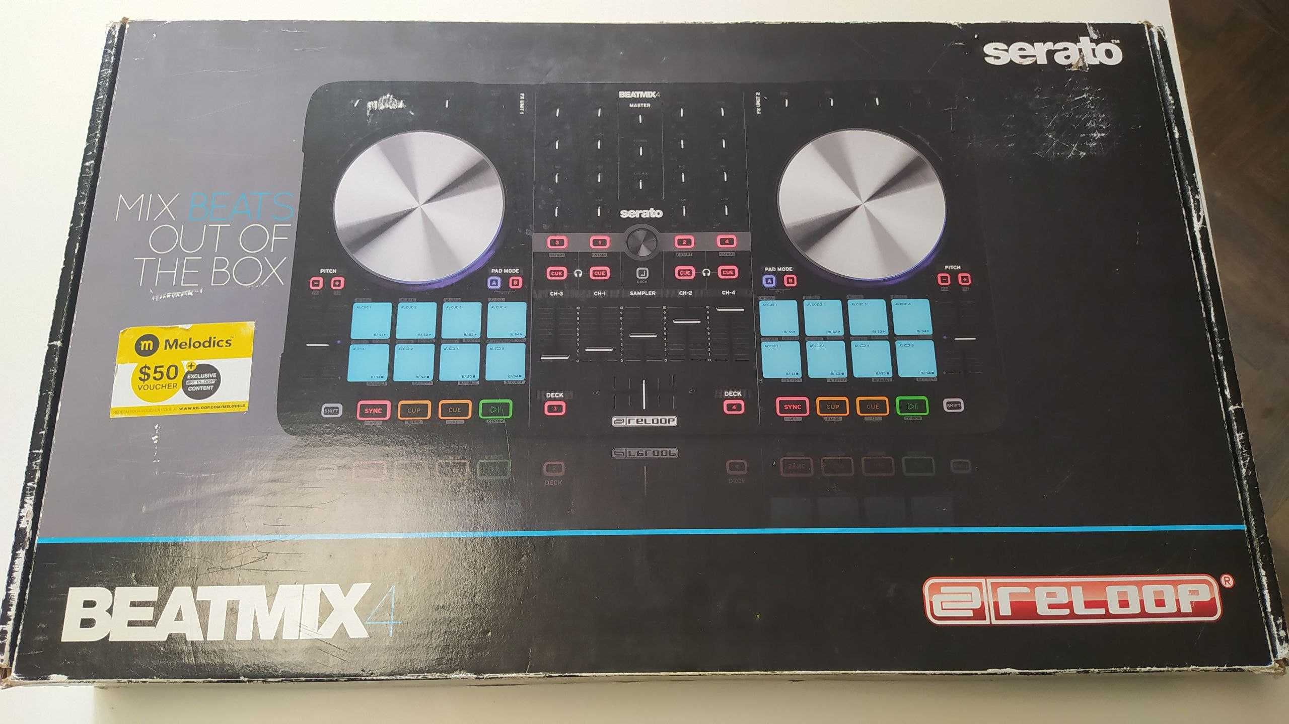 Reloop Beatmix 4 MK2 4-kanałowy kontroler DJ