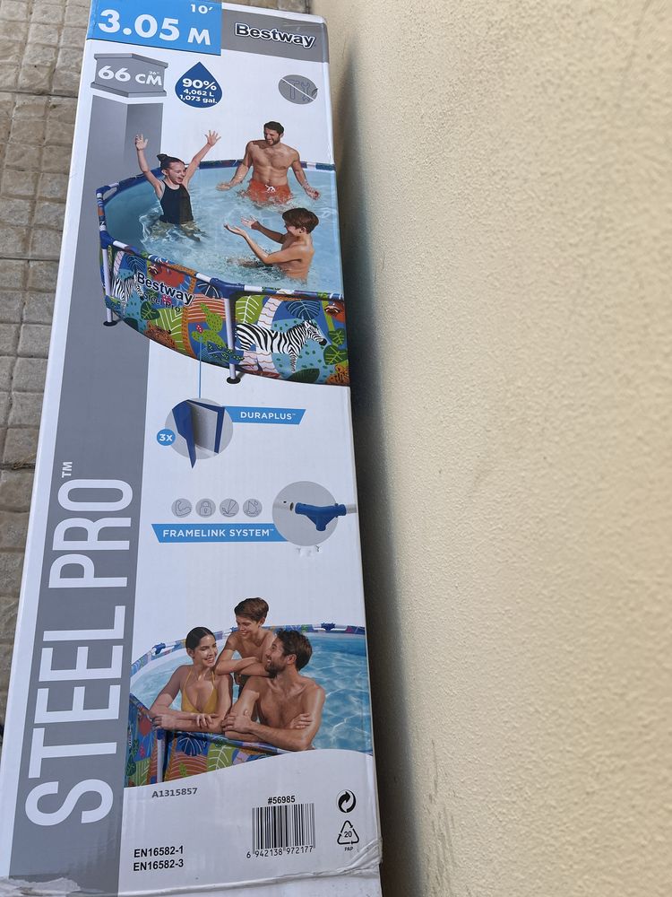 Piscina Bestway 3.05x66cm impecavel