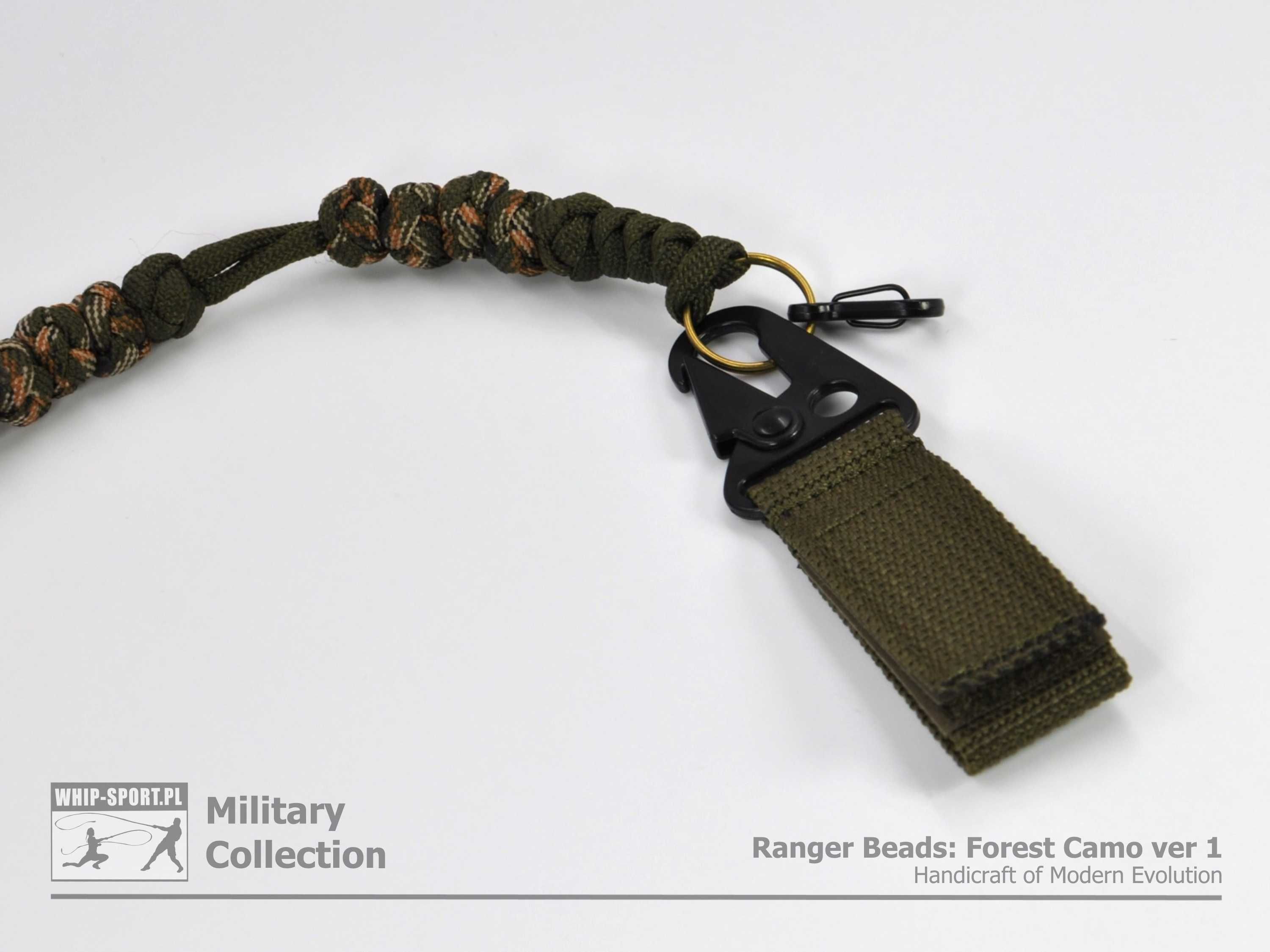 Różaniec Rangera / Krokomierz / Ranger Beads - Forest Camo ver. 1