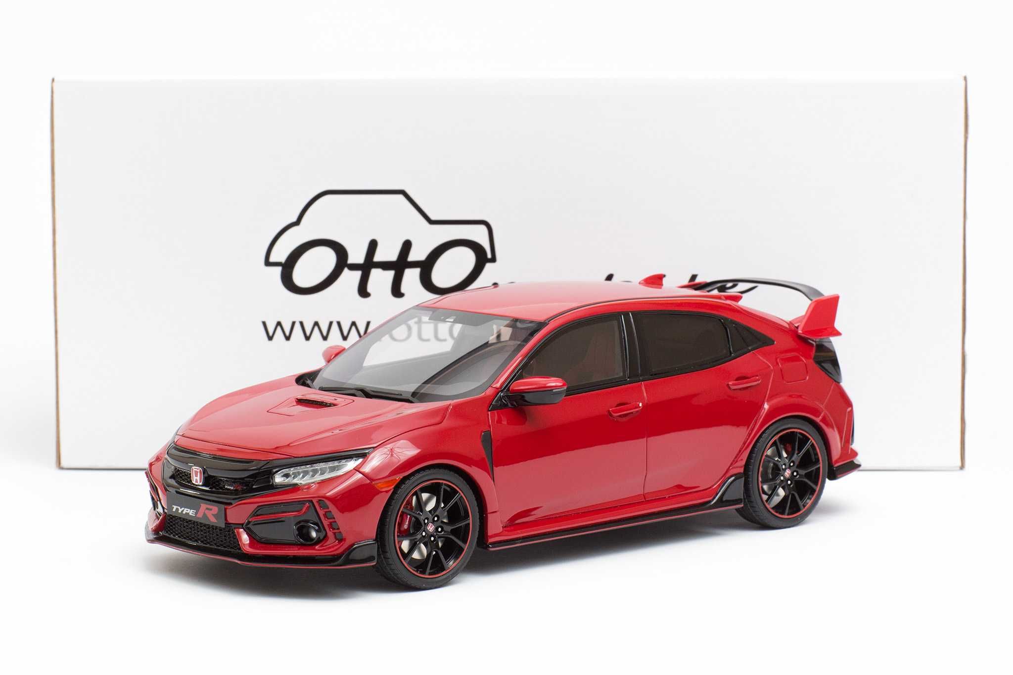 2020 Honda Civic Type R GT FK8  Euro Spec Red Otto 1:18