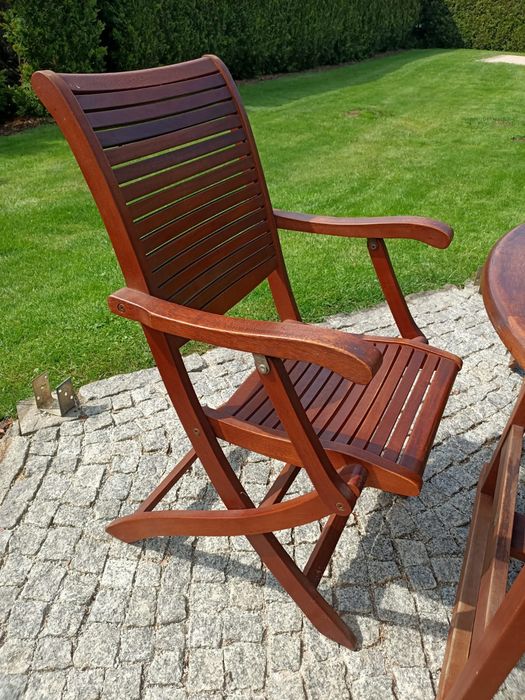 Meble drewniane ogrodowe