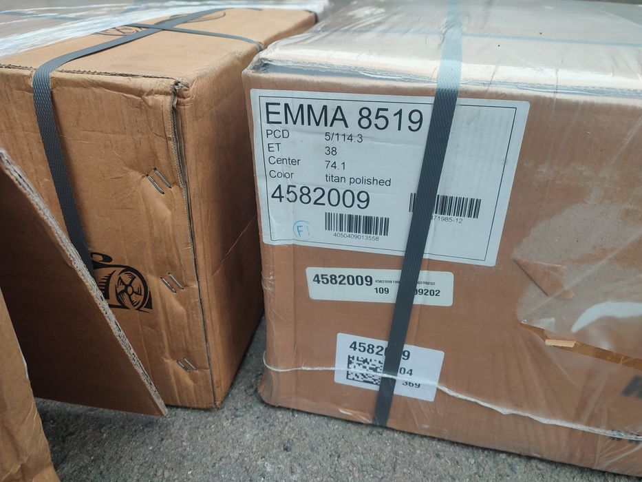 Нові Оригінальні титанові дискі.IT WHEELS..R19,5/114,3et38.