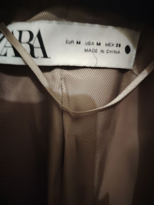 Blazer beje da Zara