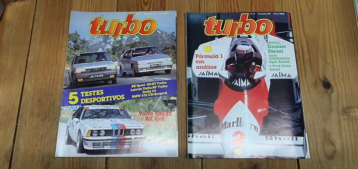 Revistas Turbo do ano 1982/83