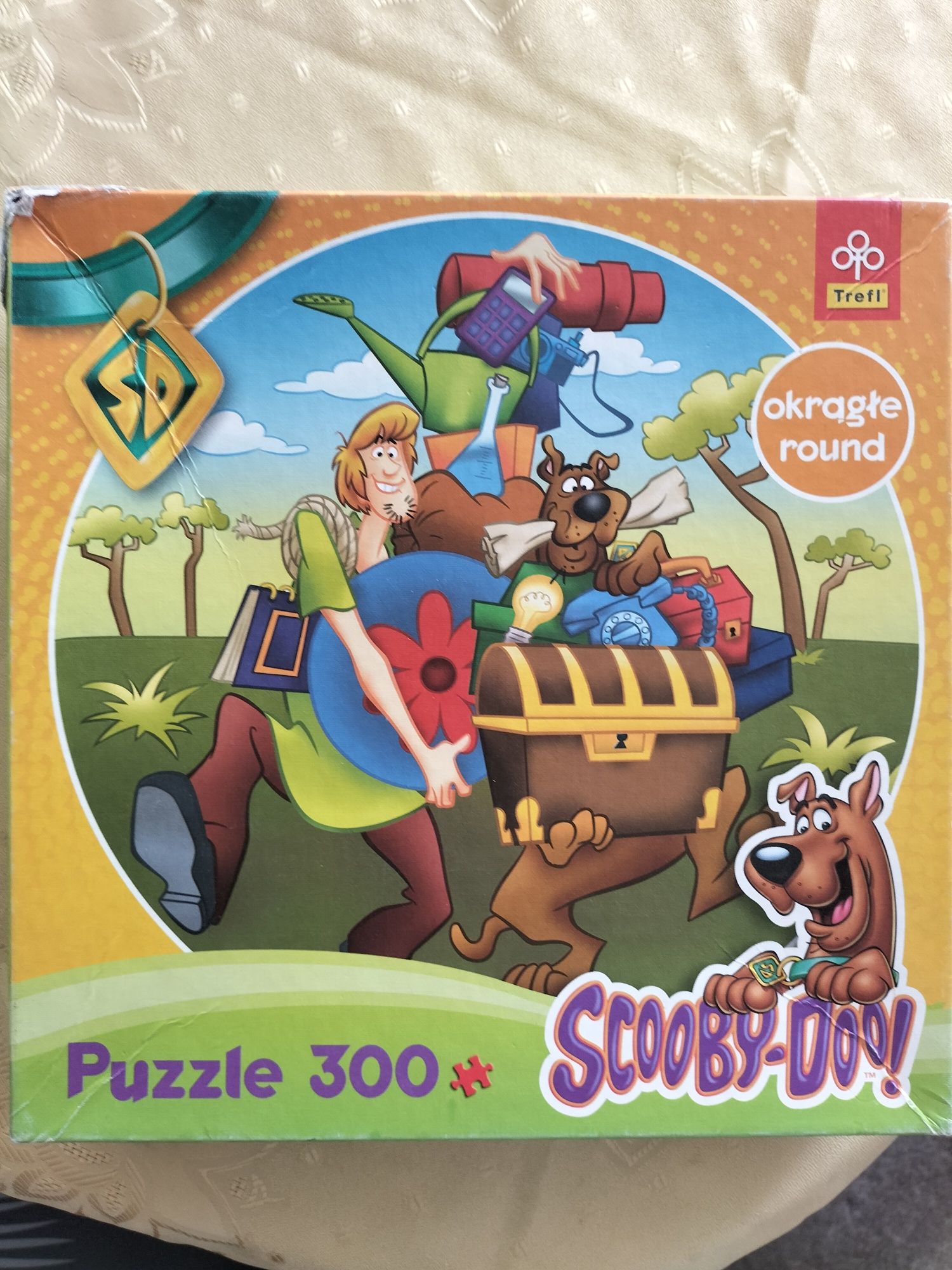Puzzle z bajki Scooby Doo
