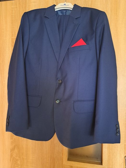 Garnitur Niebieski r. 152 XL
