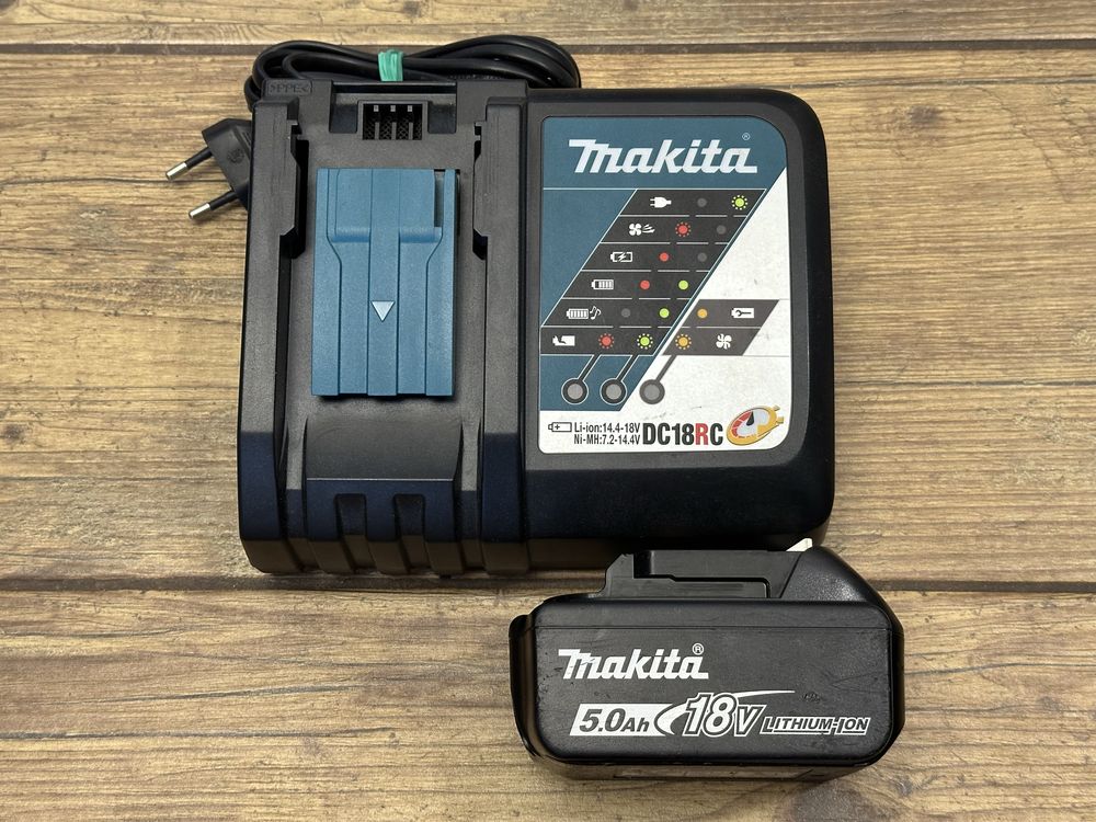 Makita: bateria, akumulator 5AH 2023r. | szybka ładowarka DC18RC