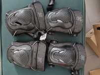 Conjunto joalheiras e cotoveleiras