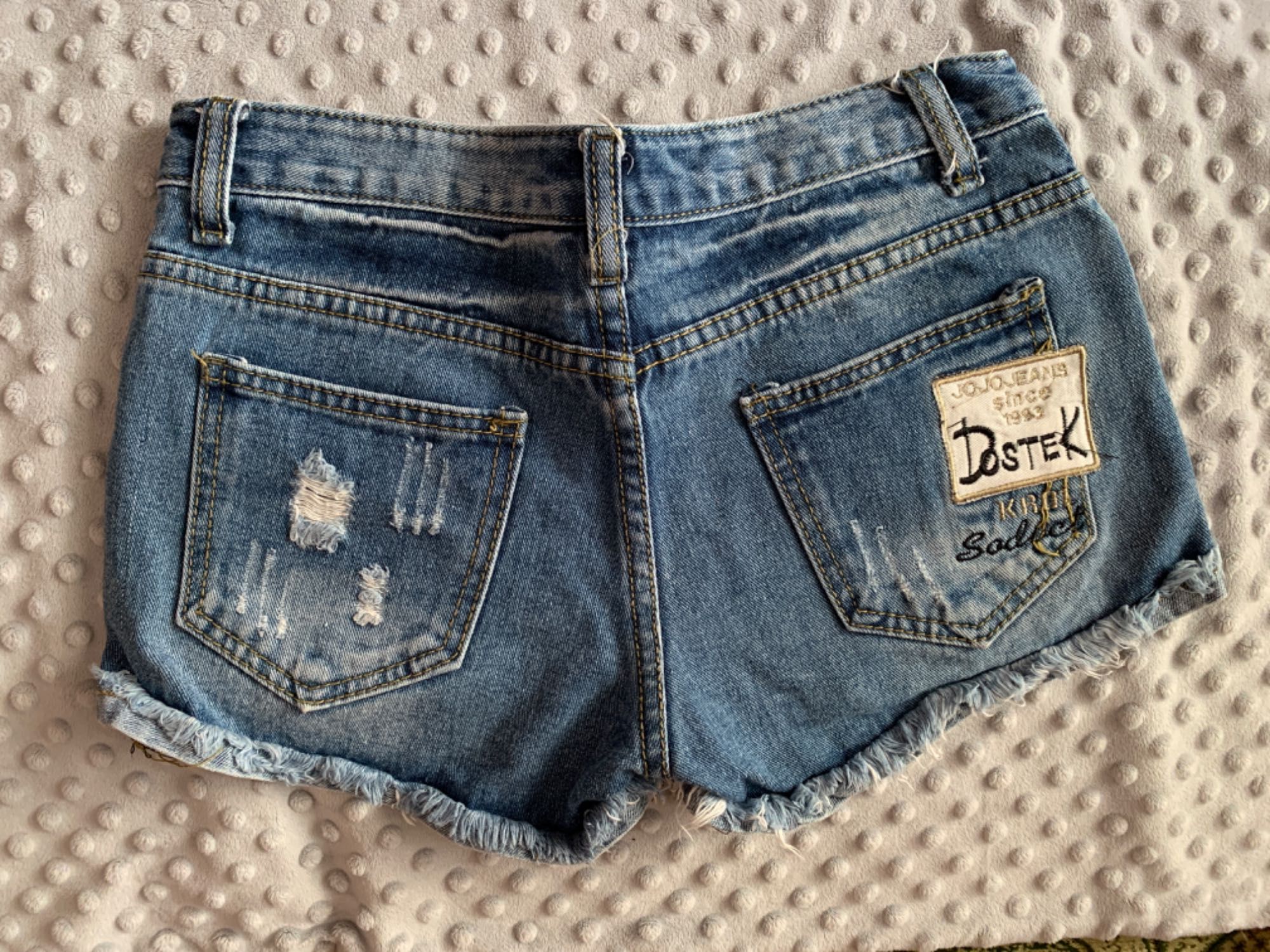 Джинсові жіночі шорти, розмір xs, шорты джинсовые на девочку,размер 25