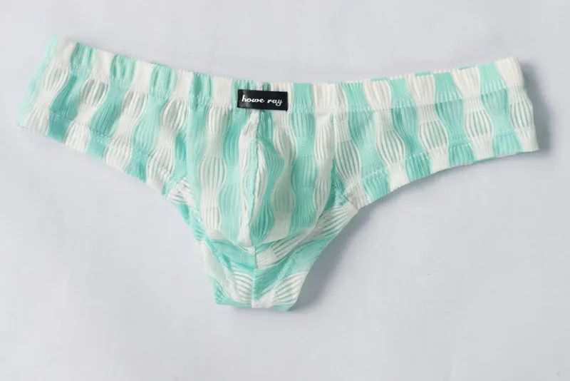 Męskie Erotyczne Przeźroczyste Bokserki Brazyliany - Stringi - XL